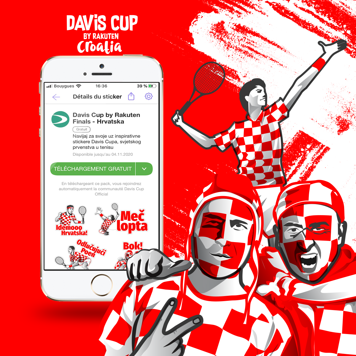 Davis Cup bu Rakuten Finals - Croatia