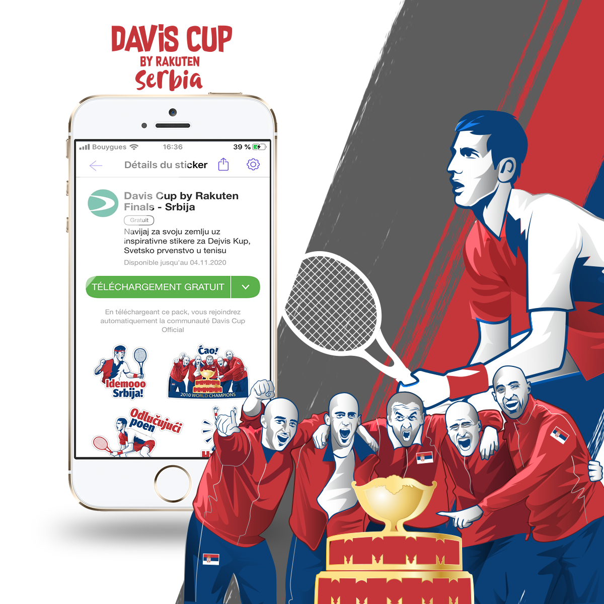 Davis Cup By Rakuten Finals - Serbia